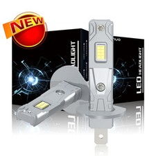 For BMW X5 E53 2004-06 - 2x H1 Car LED Headlight Bulbs Kit Xenon White High Beam