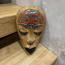Vintage Wooden Mask Hand