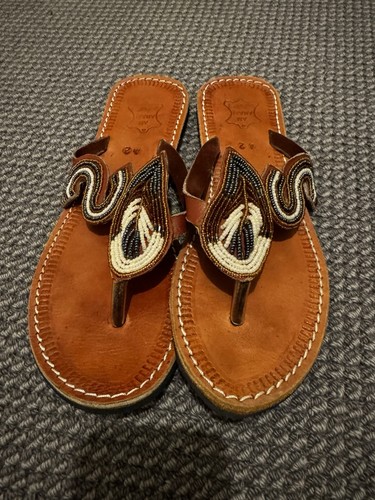 Beautiful beaded sandals size - beautiful,