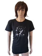 DEXTER WONG UNISEX PEOPLES MARKET BLACK ‘ROYAL T.SHIRT SIZE M BNWT £14.99