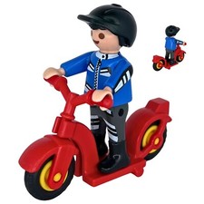 Playmobil Figure Boy Hat Skate Red City Farm Park