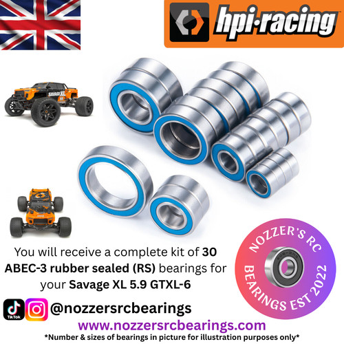 Hpi racing savage 9 nitro - hpi, 5.9