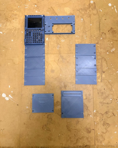 Airbus a320 pedestal blanks - airbus,