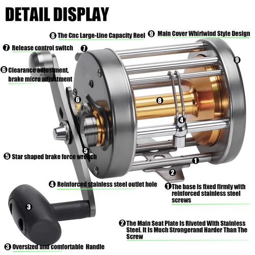 New kastking rover - 50w, round