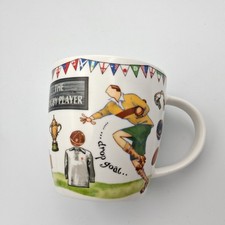 Queen's Bone China At Your Leisure Range The Rugby Player Large Mug Churchill