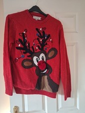Reindeer Novelty Jumper Size