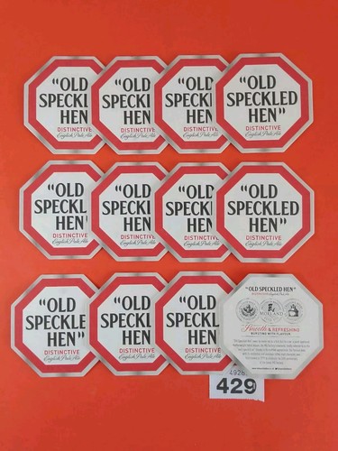 Beer mats old speckled hen - ,