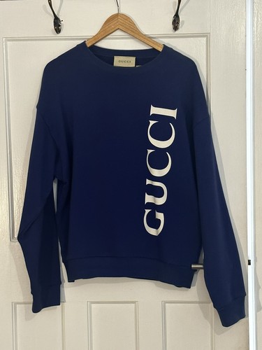 Men gucci blue sweatshirt - men’s,