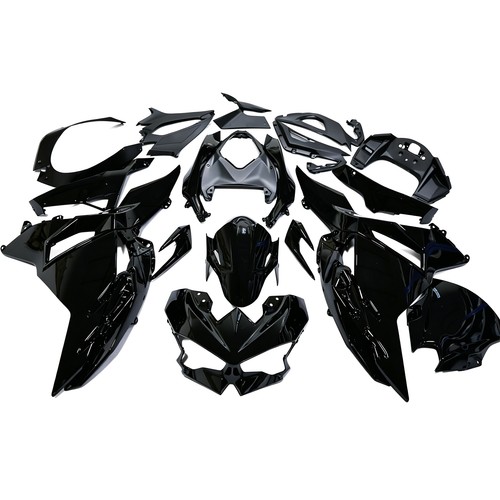 Glossy black abs injection - abs,