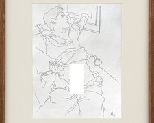 Jean Cocteau Drawing Male