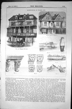Old Thames Inn Wapping Timber House Blackwall Architecture 1856 Build Victorian