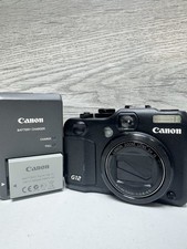 Canon PowerShot G12 Compact Digital Camera + Charger
