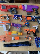 Nerf Guns Bullets Ammo Strap Big Bundle Fortnite Mega Cyclone Shock