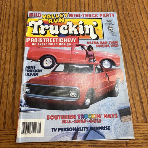 Truckin magazine august 1986 - august,