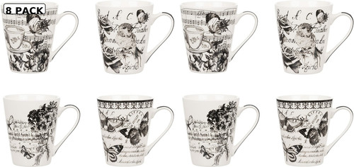 Vintage large stoneware mugs - stoneware,