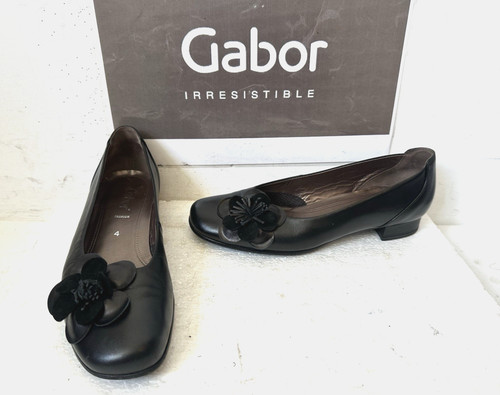 Gabor slip black leather - gabor,