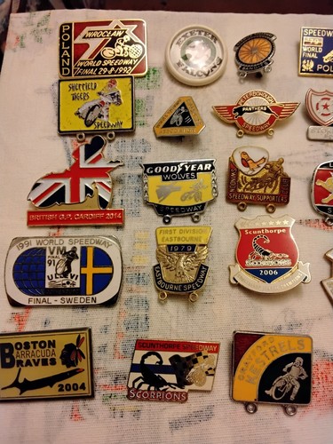 Speedway badges - speedway,