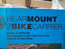 Rear Mount 2 Bike Carrier Never Used