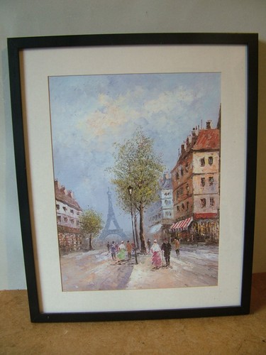 Impressionist oil painting - oil,
