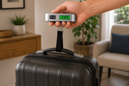 Digital luggage scale - with, lcd