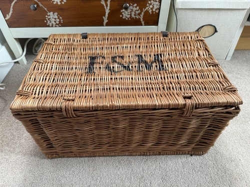 Wicker basket picnic - f&m,