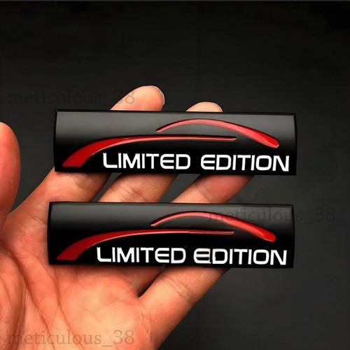 2pcs metal chrome limited - chrome,