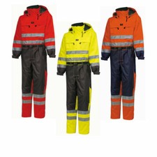 Waterproof Suit Helly Hansen Ludvika Class 3 Hi Viz insulated / Coverall