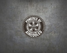 Powerd aircooled decal old - by,