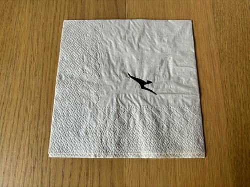 Qantas knapkin serviette - knapkin,