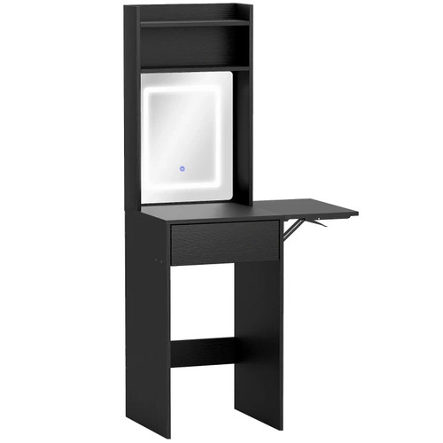 Compact dressing table with - table,