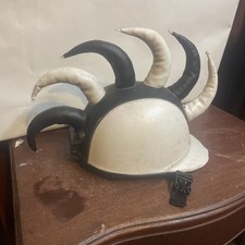 Vintage Leather  Helmet Size