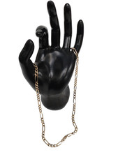 Vintage 9ct 375 Yellow Gold Chain Classic 3+1 Figaro Link Unisex Length 16.85g