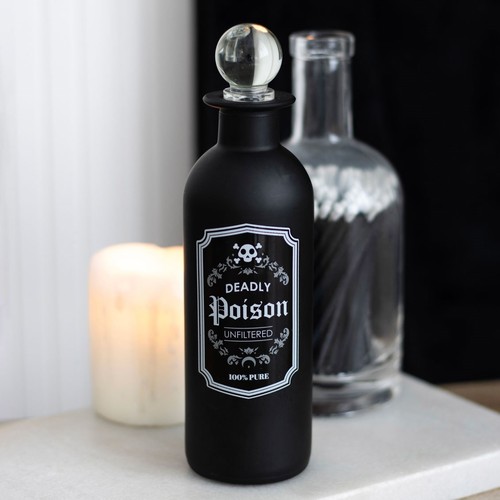 Decorative glass potion bottle - glass,