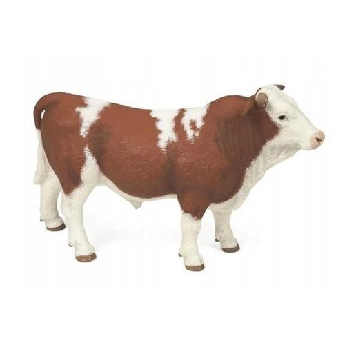 Simmental bull figurine - simmental,