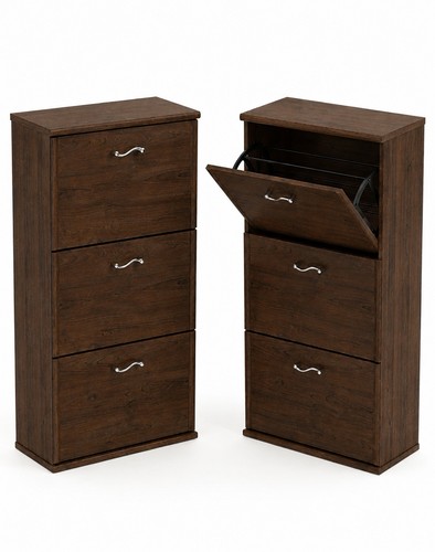 Wooden shoes cabinet - wooden, storage