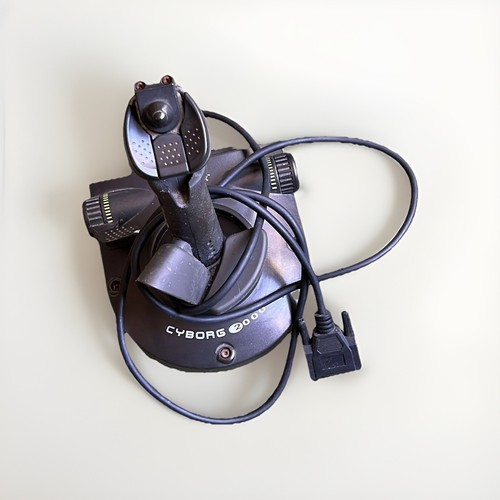 Vintage saitek cyborg stick - vintage,