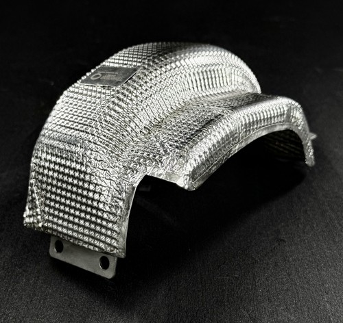 Thermo met turbo heatshield - met,
