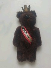 SCHUCO BEAR WITH CROWN & BERLIN IST EINE REISE WERT (Berlin is worth a trip)
