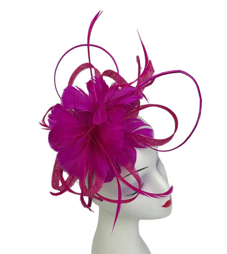Women loops flower feather - women's,