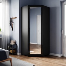 2/3 Door Corner Wardrobe High