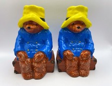 Paddington Bear Bookends Schmid Japan Eden Toys 1978 Vintage