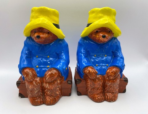 Paddington bear bookends - paddington,
