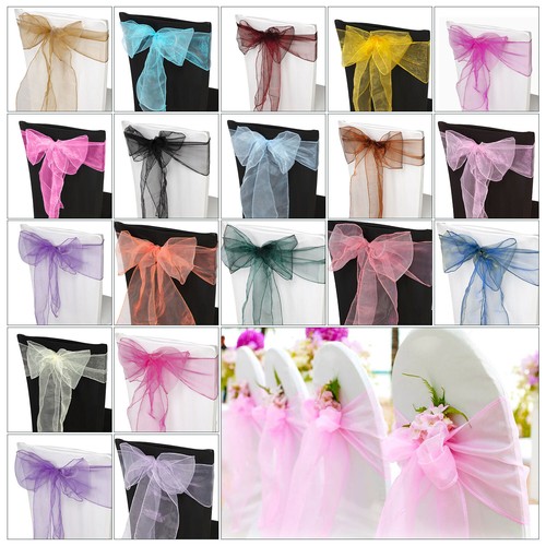 100 organza chair - 1-100, bow