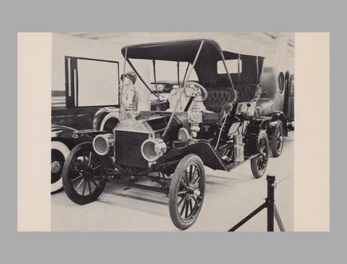 Postcard 1909 nidek ford - postcard,