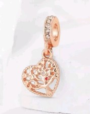 Heart Dangle  Charm European