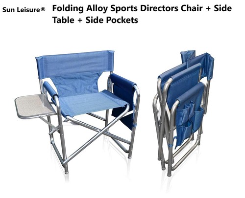 Folding alloy sports directors - folding,