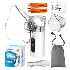 Digital Portable Quiet Mesh Nebuliizer for Adults & Kids- Travel & Home Use