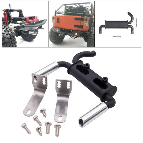 Metal exhaust for axial - axial, scx10