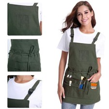 Canvas Apron with Pockets for