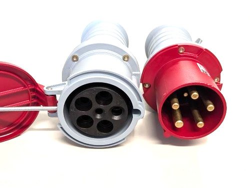 Amp pin red coupler - pin, +